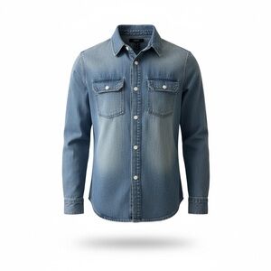 Classic Blue Denim Shirt